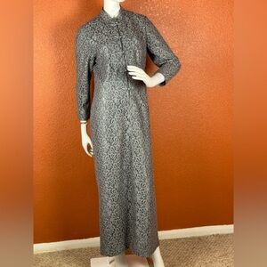 Unbranded vintage long Elegant Gray Lace Dress